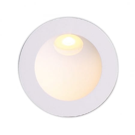 Spoturi si becuri - Spot rotund alb LED Rick Ø 8 cm metal IP54, H0074 - Maxlight