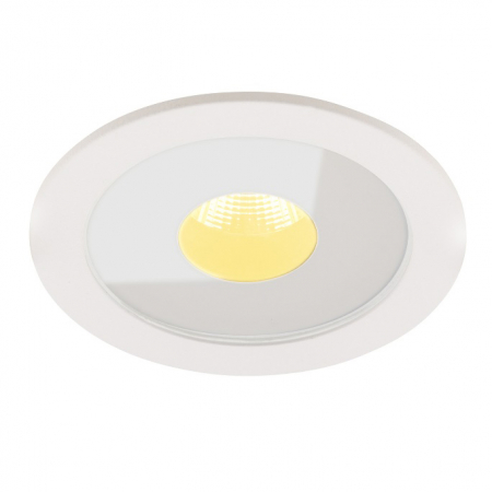 Spot rotund negru/alb iluminare LED Levon Ø 9,2 cm metal/sticla IP54, H0089 - Maxlight [0]