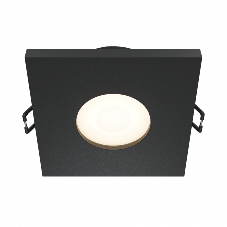 Spoturi si becuri - Spot Stark DL083-01-GU10-SQ-B, incastrat, 1xGU10, negru, IP65, Maytoni