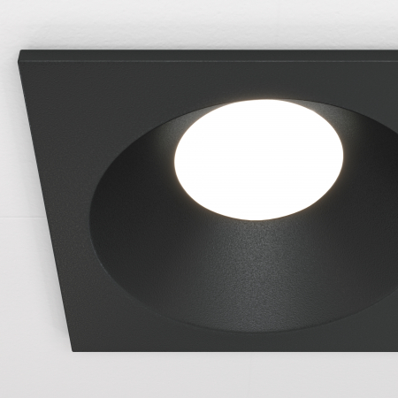 Spot Zoom DL033-2-01B, incastrat, 1xGU10, negru, IP65, Maytoni [1]