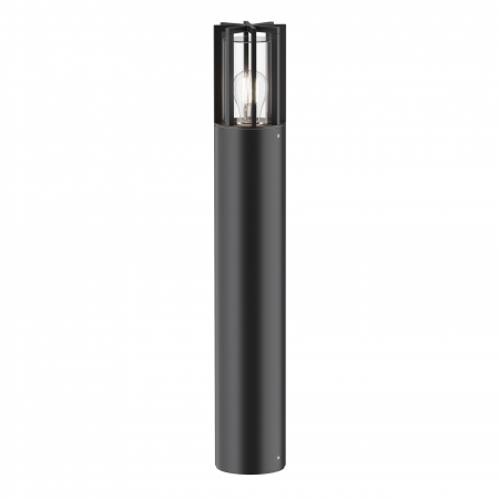 Produse - Stalp pentru exterior Barrel O453FL-01GF, 1xE27, grafit, IP54, Maytoni