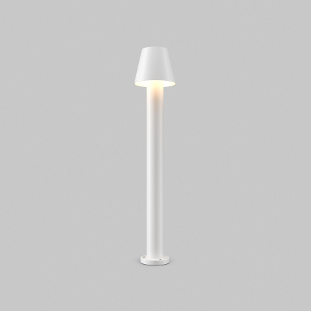 Iluminat exterior/gradina - Stalp pentru exterior LED Harz O421FL-L5W, 5W, 400lm, lumina calda, IP65, alb, Maytoni