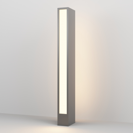 Promotii - Stalp pentru exterior LED Hof O422FL-L12GF, 12W, 450lm, lumina calda, IP54, grafit, Maytoni