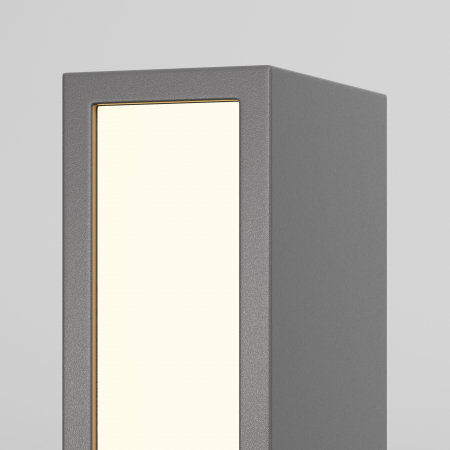 Stalp pentru exterior LED Hof O422FL-L12GF, 12W, 450lm, lumina calda, IP54, grafit, Maytoni [3]