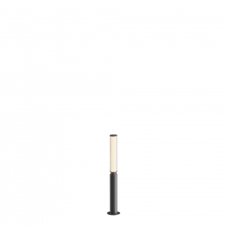 Iluminat exterior/gradina - Stalp pentru exterior LED Lit O593FL-L12GF3K, 12W, 600lm, lumina calda, IP65, grafit, Maytoni