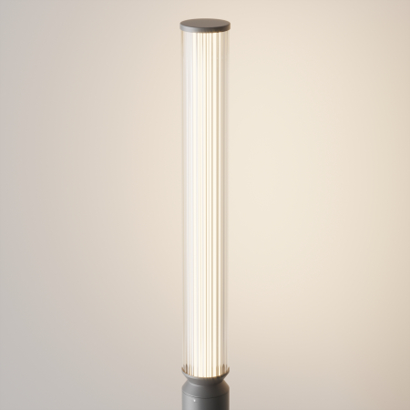 Stalp pentru exterior LED Lit O593FL-L20GF3K, 20W, 850lm, lumina calda, IP65, grafit, Maytoni [1]