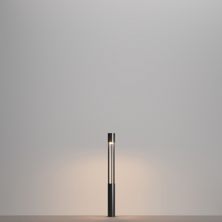 Produse - Stalp pentru exterior LED Mill O427FL-L12GF3K, 12W, 1000lm, lumina calda, IP65, grafit, Maytoni