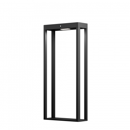 Produse - Stalp pentru exterior LED Pir OSL456FL-L2GF3K, 2W, 150lm, lumina calda, IP54, grafit, Maytoni