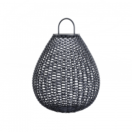 Iluminat exterior/gradina - Stalp pentru exterior LED Plet OSL599FL-L5B3K, 5W, 100lm, lumina calda, IP65, negru, Maytoni