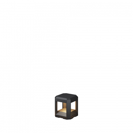 Stalp pentru exterior LED Royal mile O019FL-L13GR3K, 13W, 330lm, lumina calda, IP65, gri, Maytoni [2]