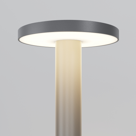 Stalp pentru exterior LED Wald O420FL-L12GF1, 12W, 1000lm, lumina calda, IP65, grafit, Maytoni [3]