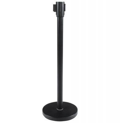 Stalpi negri de delimitare acces cu banda detasabila  PUBLI 120 cm, OA00020BL - Kokoon [3]
