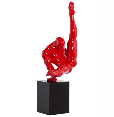 Produse - Statueta rosie MYRON Atlet design decorativ