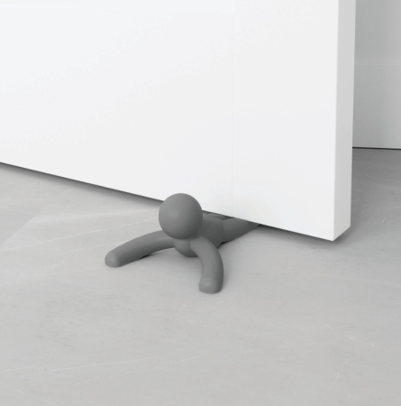 Stoper de Ușă Buddy Gri Închis din Guma Termoplastică Ciemno Szary, 15x6x11cm, Umbra 1013258-149 [4]