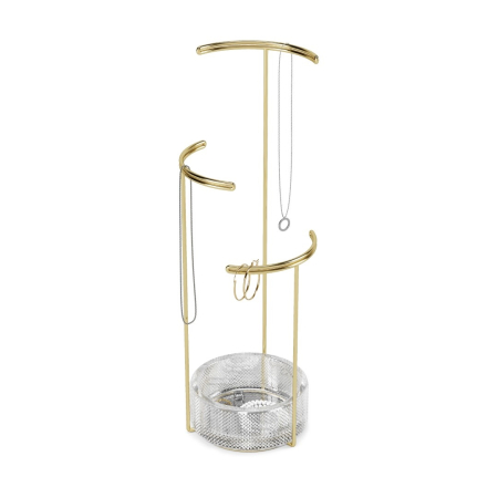 Suport pentru Bijuterii Tesora 16x16x41 cm - Umbra [1]