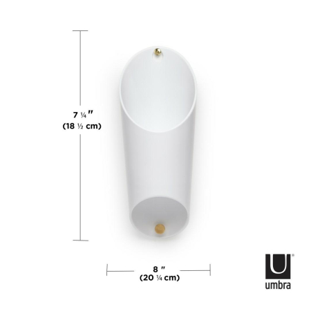 Suport pentru Flori Floralink 10x10x69 cm, Alb - Umbra [5]