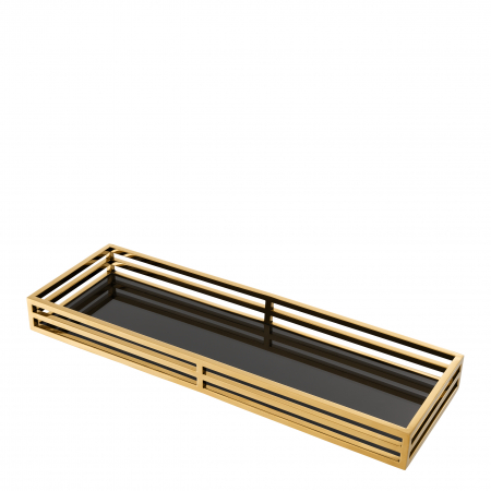  Tavă Ersa rectangulară finisaj aur 112882 EICHHOLTZ [1]