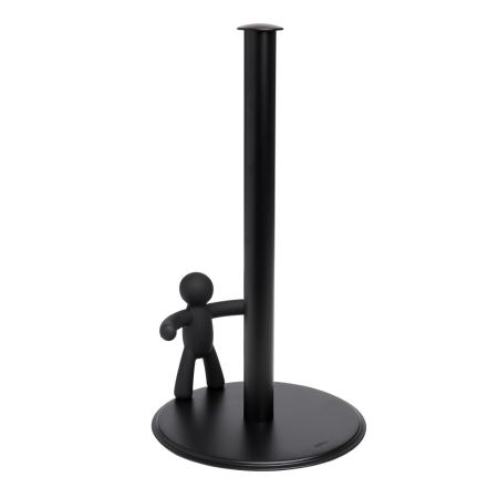 Produse - Suport pentru Prosop de Hârtie Buddy 19x18x34 cm, Metal și Polipropilenă Negru - Umbra