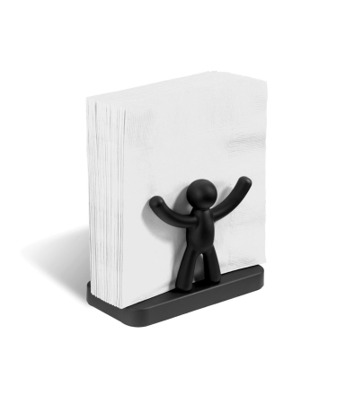 Suport pentru Șervețele Buddy 15x8x11 cm, Polipropilenă Negru - Umbra [1]