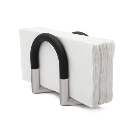 Produse - Suport pentru Șerveţele Swivel 10x7x11 cm, Metal și Plastic Negru Mat - Umbra