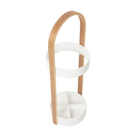Suport pentru Umbrele Bellwood 24x22x68 cm, Rășină Alb - Natural - Umbra [1]