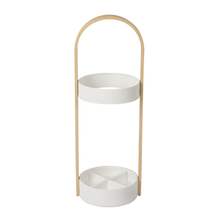 Suport pentru Umbrele Bellwood 24x22x68 cm, Rășină Alb - Natural - Umbra [2]