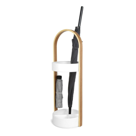 Suport pentru Umbrele Bellwood 24x22x68 cm, Rășină Alb - Natural - Umbra [0]