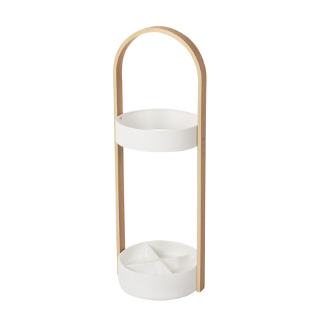 Suport pentru Umbrele Bellwood 24x22x68 cm, Rășină Alb - Natural - Umbra [3]