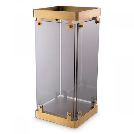 Produse -   Suport pentru umbrele Heston din sticlă fumurie 117123 EICHHOLTZ