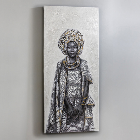 African - Tablou acrilic canvas Kisai 70x160 cm femeie africa, 207584 - Schuller