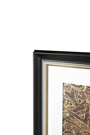 Tablou Decorativ Ballerina 1 100x3x120 cm, Negru, Auriu - King Home [1]