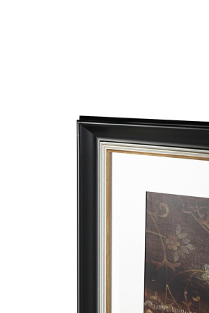 Tablou Decorativ Ballerina 100x3x120 cm, Imprimare Negru-Auriu - King Home [1]