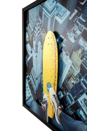 Tablou Decorativ Big City Skater 130x3x130 cm - King Home [2]