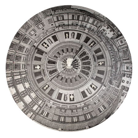 Produse - Tablou Decorativ Fish Eye City 200x12x200 cm, Lemn - King Home