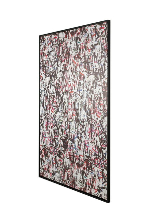 Tablou Decorativ Marilyn 135x3x195 cm, Pânză și Lemn Negru, Alb, Roșu - King Home [1]