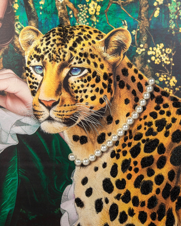 Tablou Decorativ Pearls Leopard 150x3x120 cm - King Home [3]