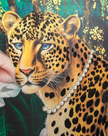 Tablou Decorativ Pearls Leopard 150x3x120 cm - King Home [7]
