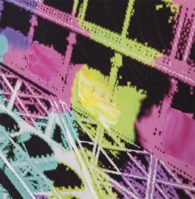 Tablou decorativ RAINBOW / Turnul Eiffel [9]