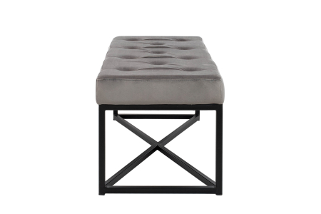 Taburet Crossover, Gri - Kare Design [2]