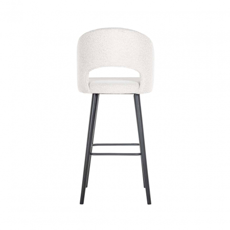Taburet de bar Savoy alb boucl√© (Copenhaga 900 Boucl√© Alb), S4562 WHITE BOUCLE - Richmond Interiors [2]