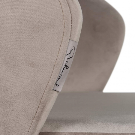 Taburet de bar Savoy kaki catifea (Quartz Khaki 903), S4562 KHAKI VELVET - Richmond Interiors [5]