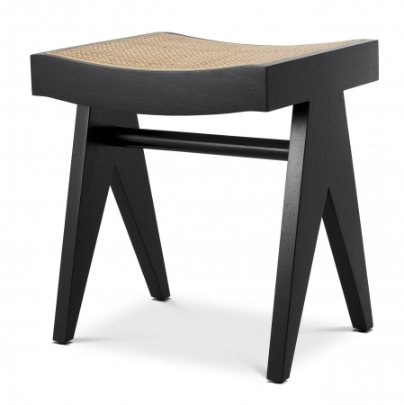 Scaune de bar -   Taburet Arnaud negru clasic 114163 EICHHOLTZ