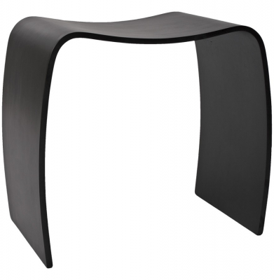 Pufuri & tabureti - Taburet de design MITCH negru 49x32x44 cm lemn, LS00190BL - Kokoon