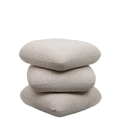 Produse - Taburet Stones 54x54x40 cm, Bej - King Home