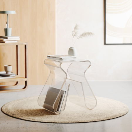 Taburet UMBRA MAGINO, acrilic transparent [3]