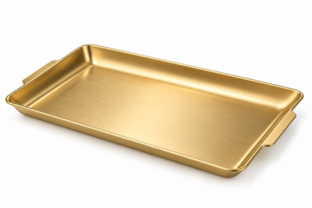 Produse - Tavă decorativă Premier, Auriu Finisaj Auriu - SHP