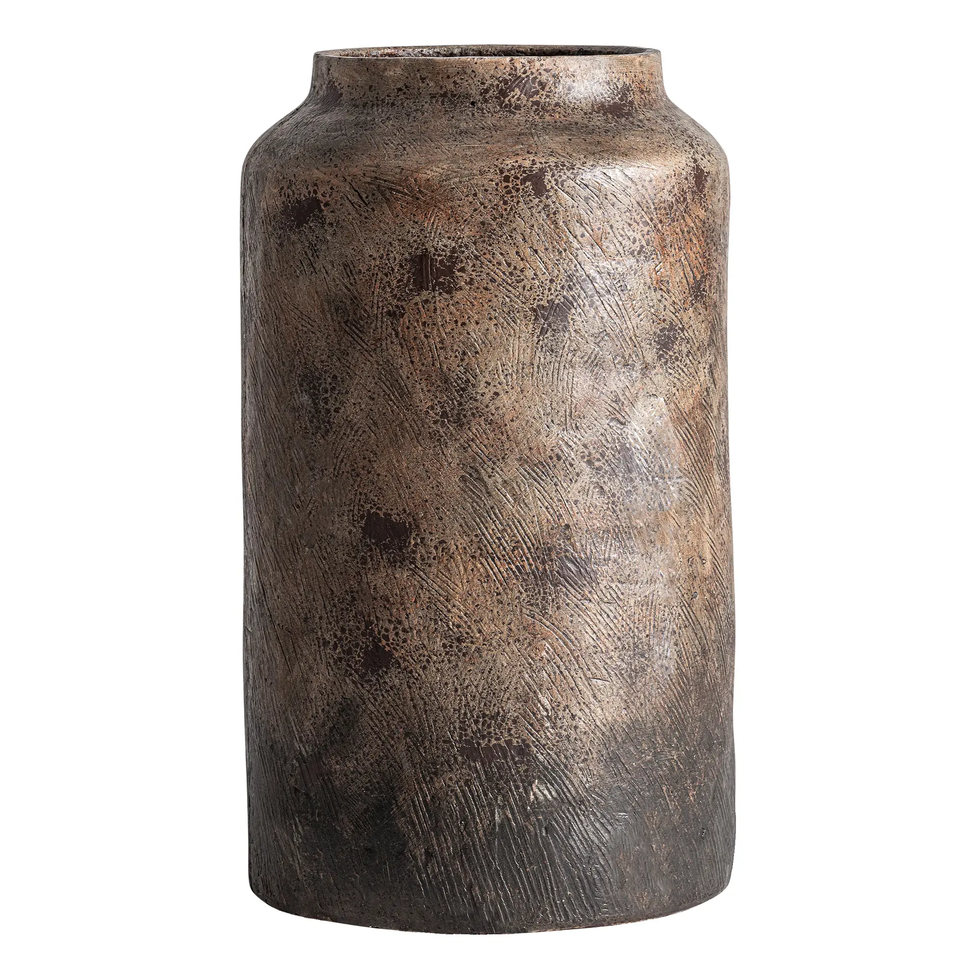 Tignes Vaza din Fibrocement Maro, 45x45x78cm, VicalHome 38217 VicalHome 38217 [0]