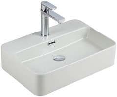 Promotii - Lavoar pe blat baie TRUST2 , Gri deschis COMAD