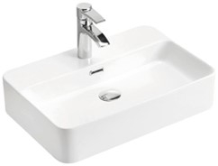 Produse - Lavoar baie aplicat TRUST 2, alb, (E-6282) COMAD