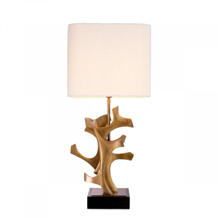   Lampă de masă Agapé finisaj din alamă vintage inclus abajur 116712 EICHHOLTZ [3]